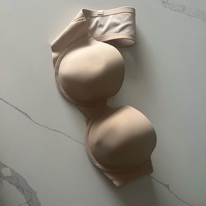 Calvin Klein strapless bra. Tried on, Never worn. No tags. Nude color.